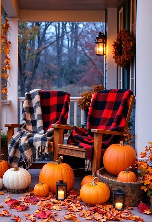 inviting al fresco area