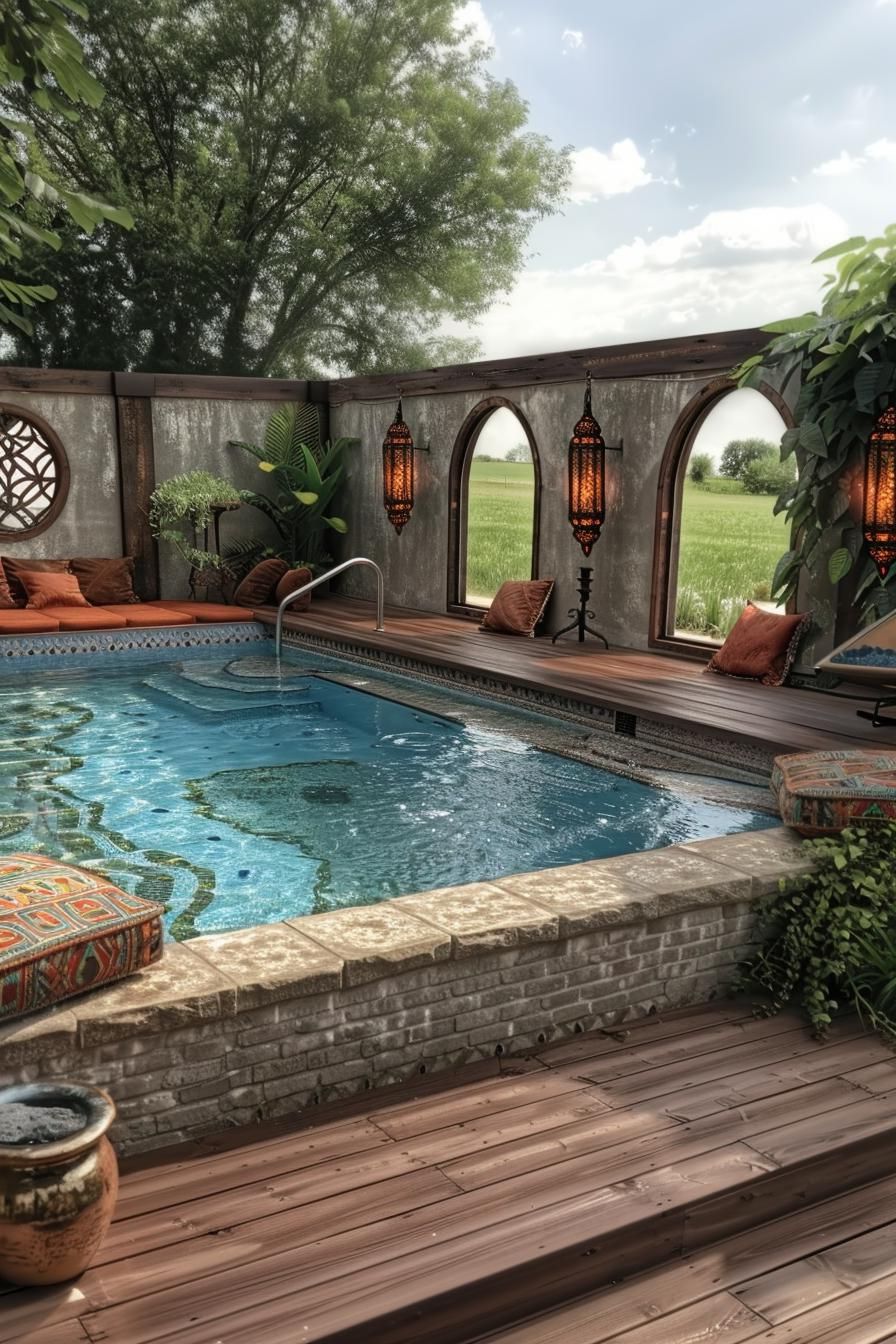 11. Moroccan Pool Oasis Inspiration-1