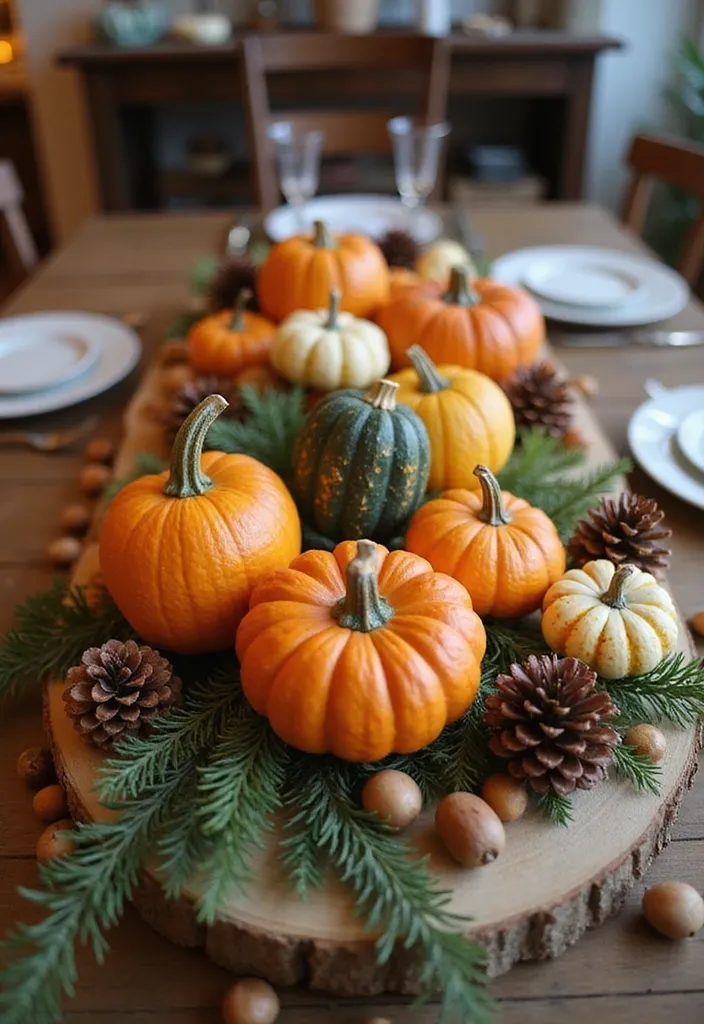 25 Fall Apartment Decor Ideas That Will Cozy Up Your Space Like Never Before! - 2. Stylish Pumpkin Arrangements
