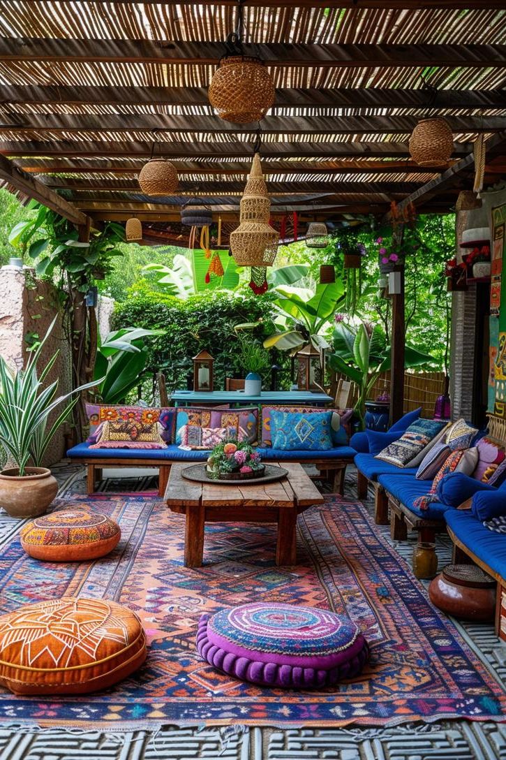 1. Boho Patio Decor Ideas-0