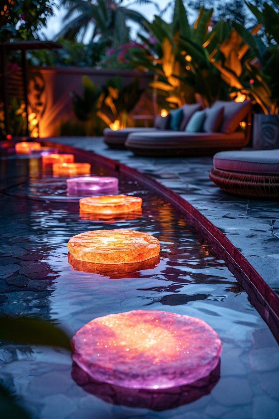 10. LED Pool Float Decor Ideas-1