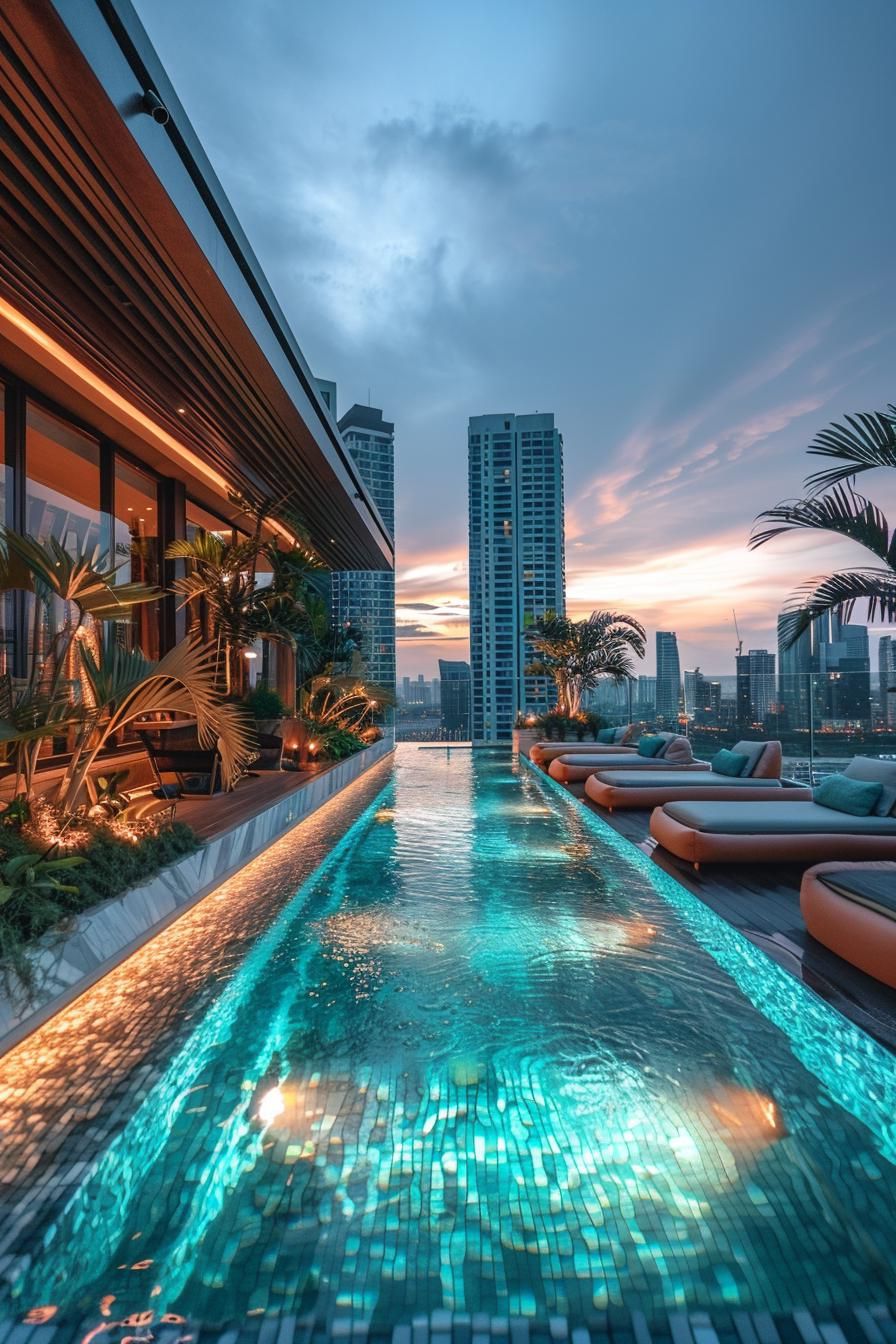 6. Elevated Aquatic Bar Pool Design-1