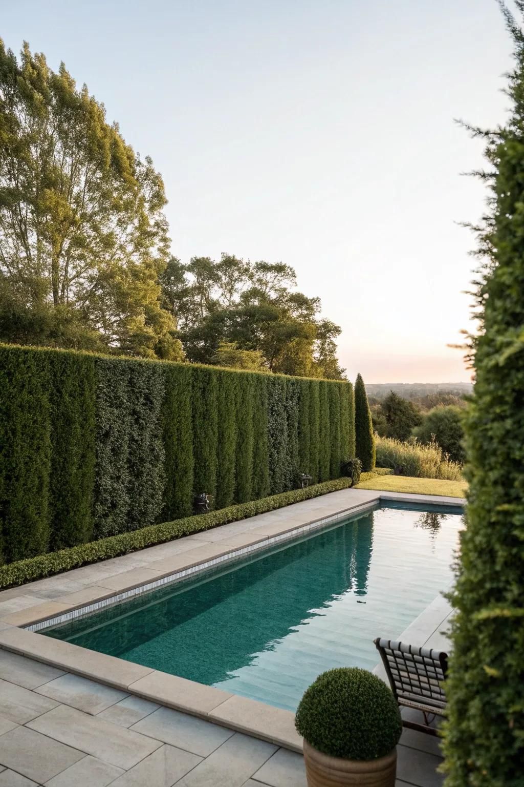 Wind blockers help maintain pool warmth by reducing exposure.