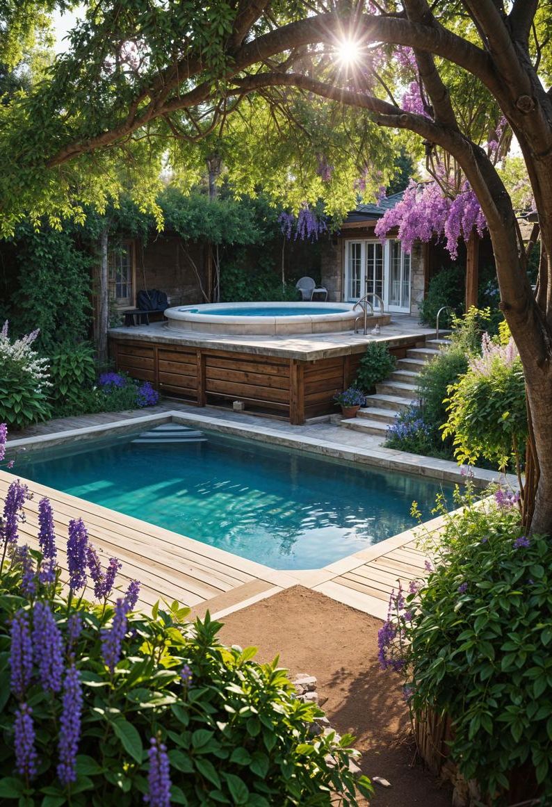 14. Poolside Garden Poolhouse Oasis-0