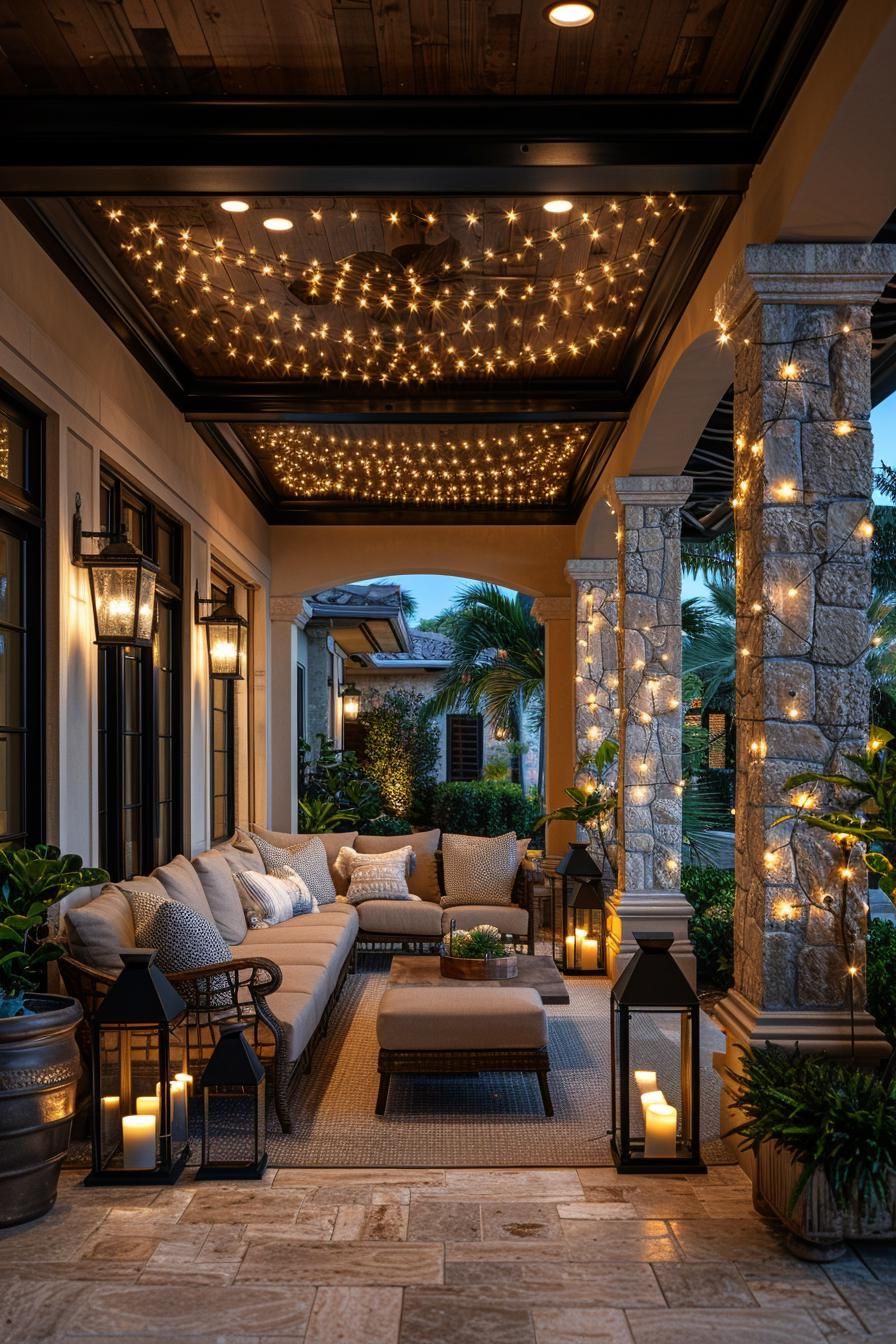 8. Patio Lighting Ideas: Create Ambiance-1