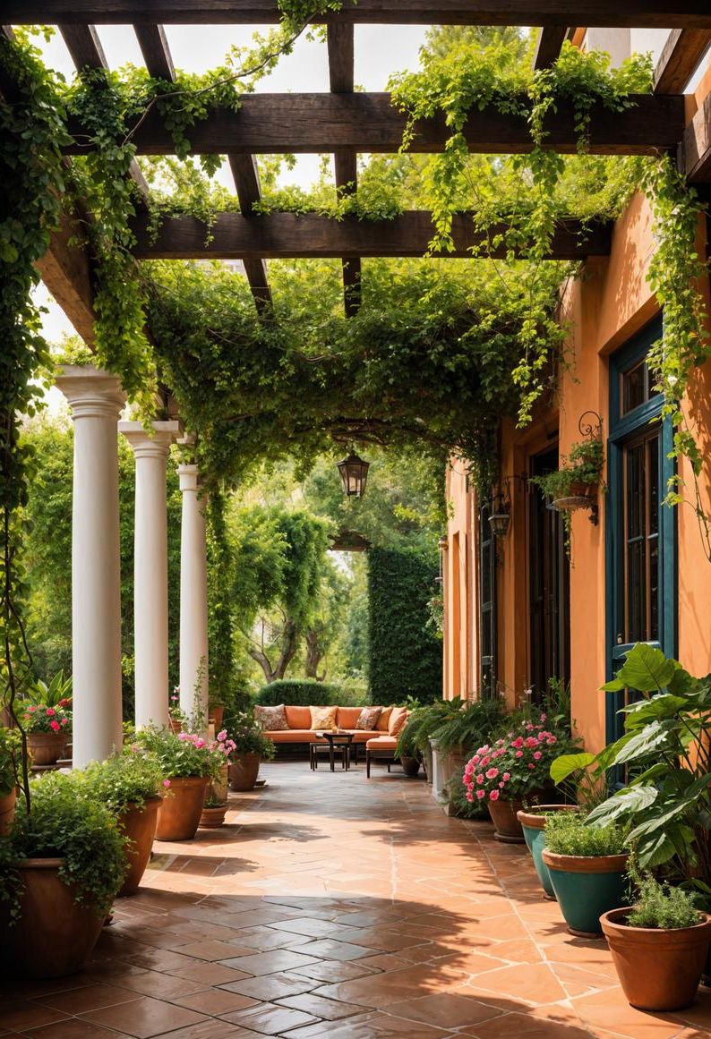 1. Natural Oasis Covered Patio Ideas-2