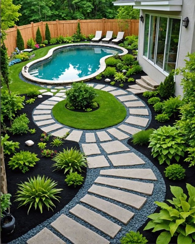 DIY Concrete Stepping Stones