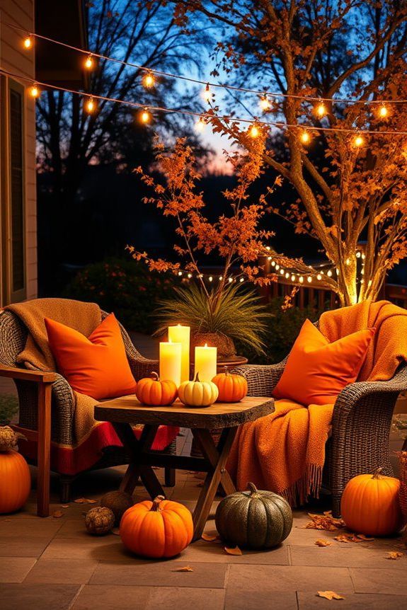 cozy up with blankets