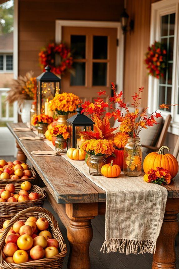 joyful holiday table arrangement