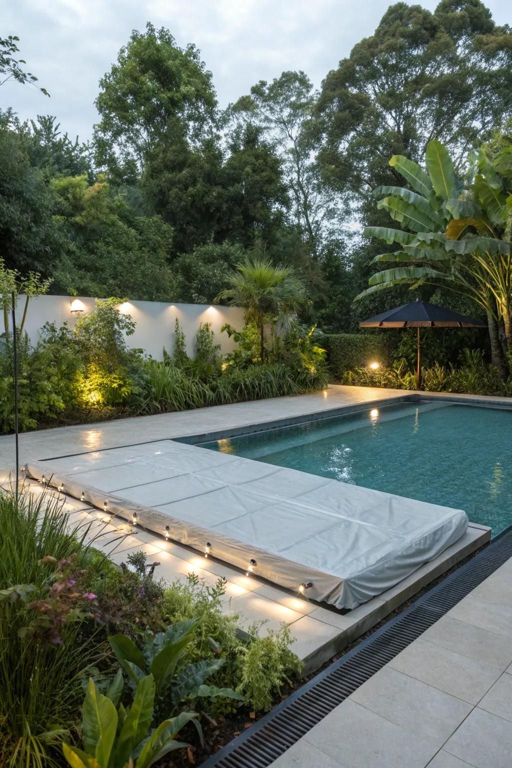 Eco-friendly pool covers help maintain cleanliness and efficiency.