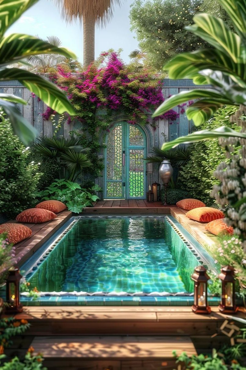 11. Moroccan Pool Oasis Inspiration-0