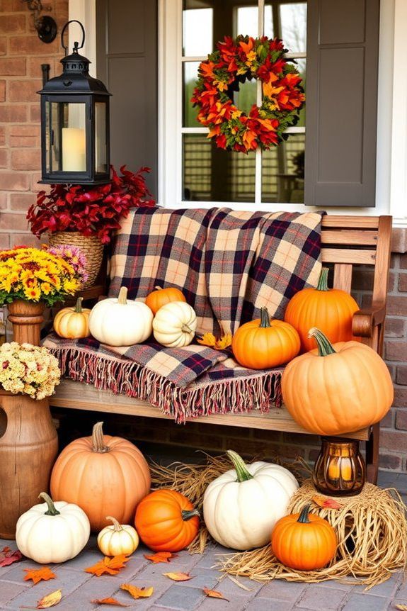 pumpkins of various sizes