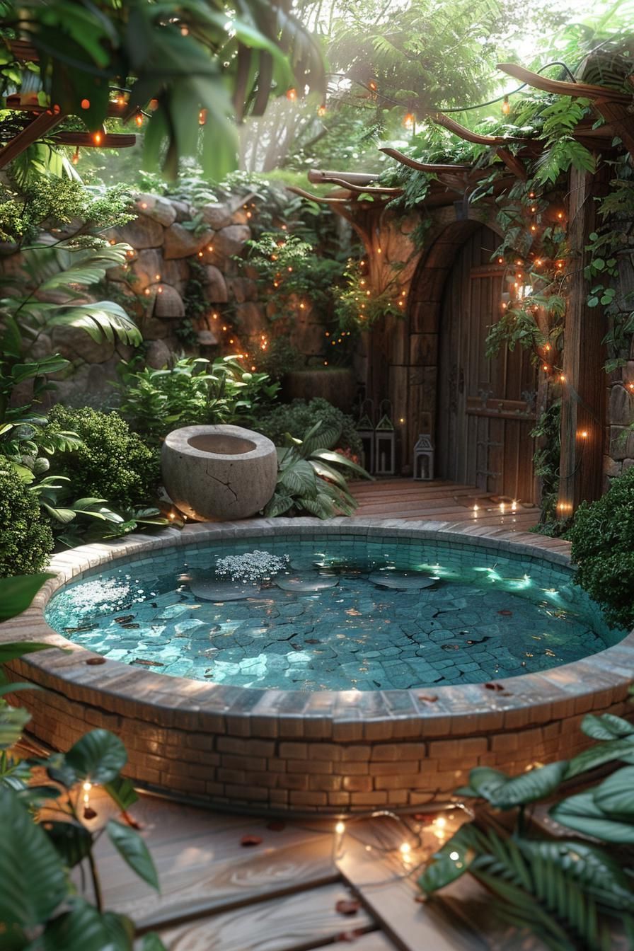 8. Whimsical Pool Oasis Ideas-2
