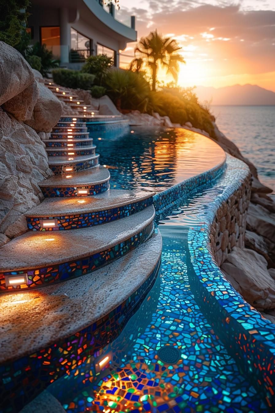 12. Mosaic Masterpiece: Luxe Pool Trends-1