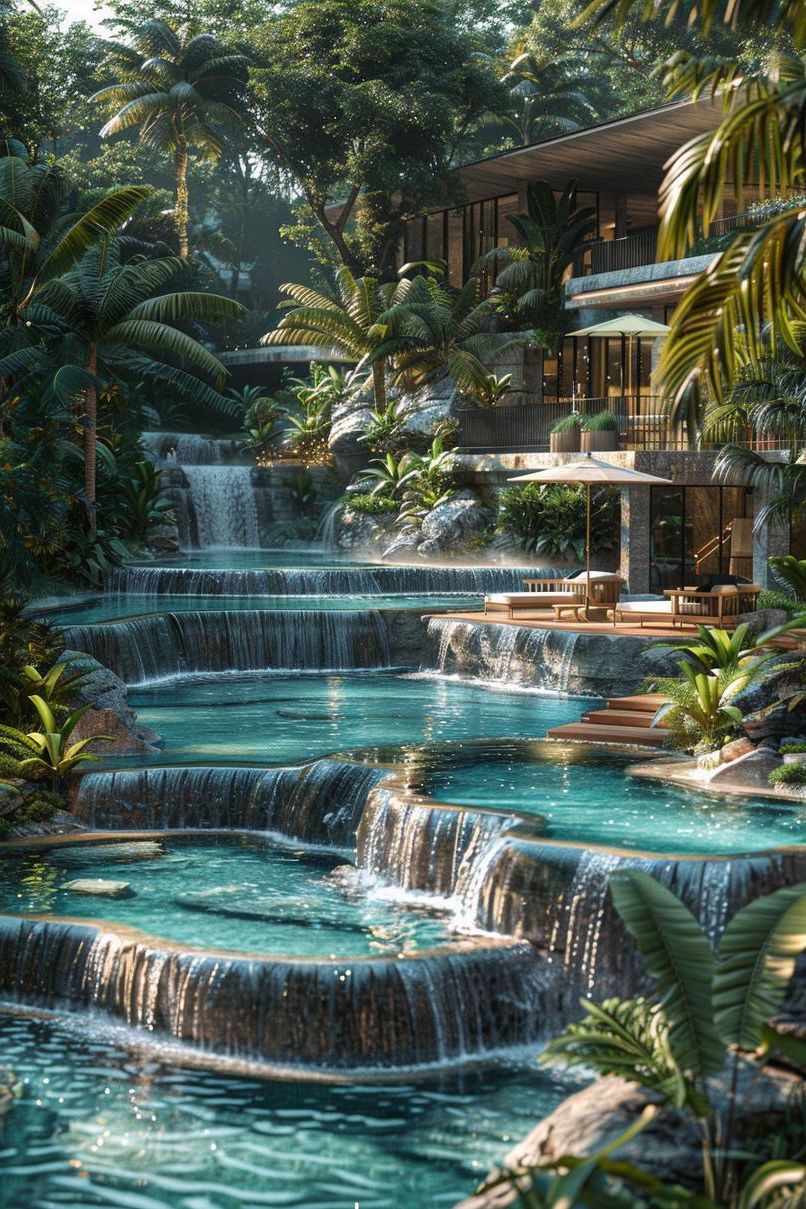 10. Cascading Waters in Modern Pools-0