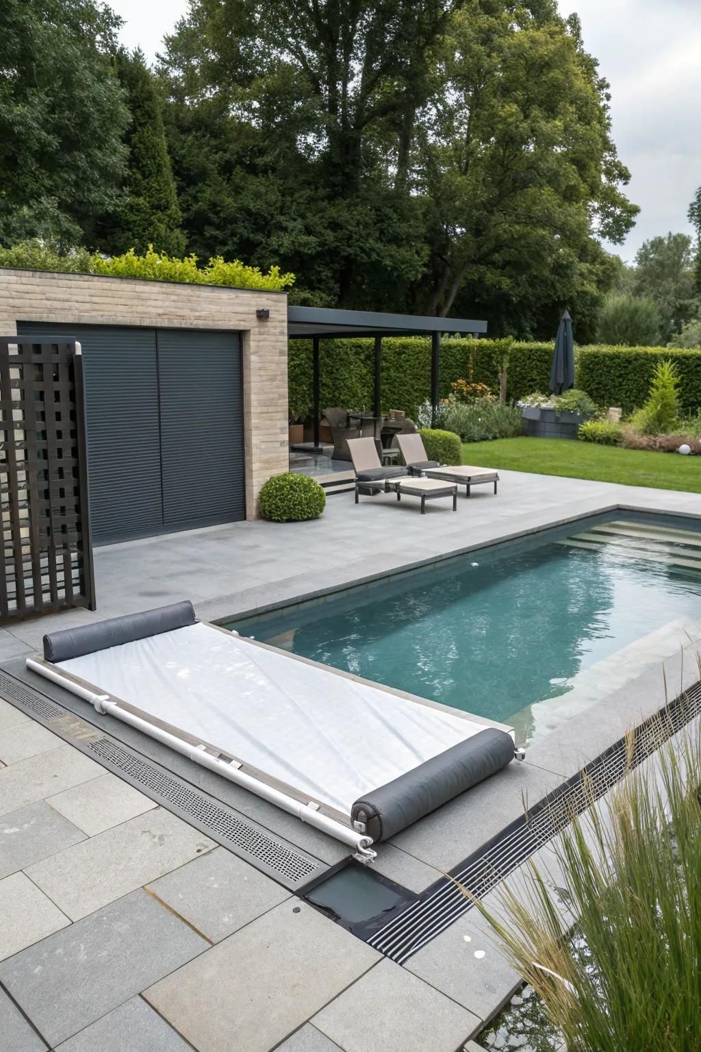 Sustainability meets style with smart pool covers.