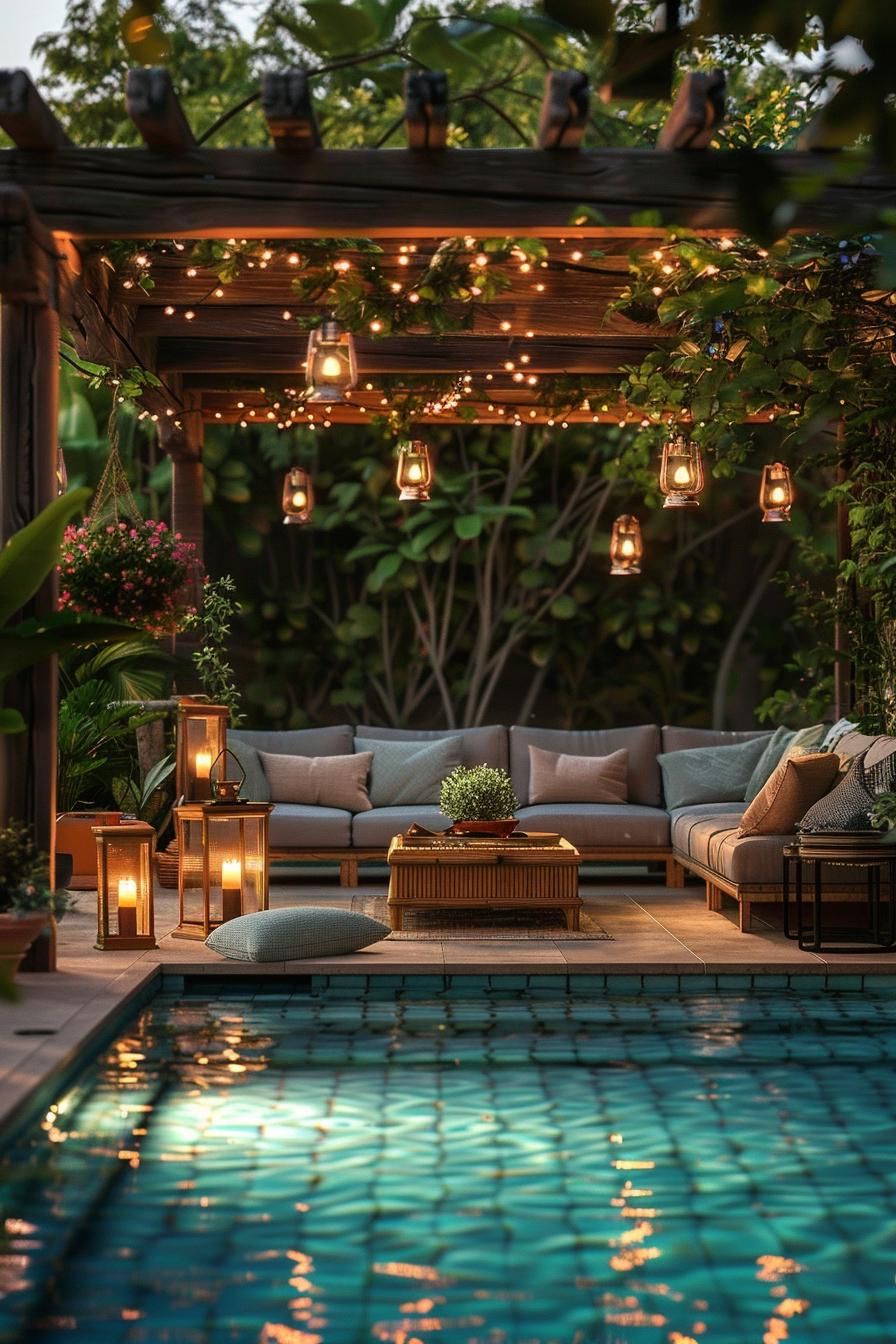 5. Rustic Pergola Oasis Design-2