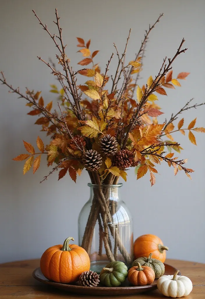 25 Fall Apartment Decor Ideas That Will Cozy Up Your Space Like Never Before! - 12. Incorporate Natural Elements