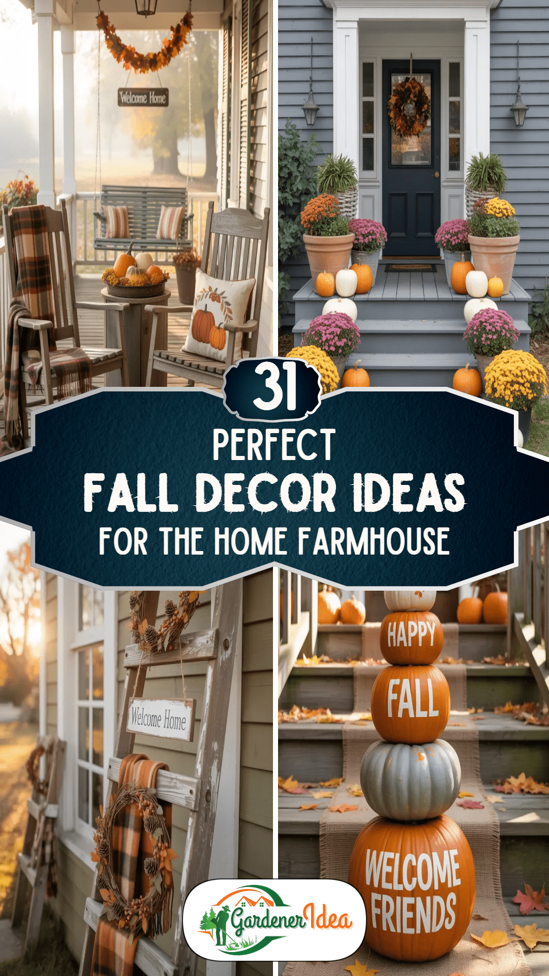 31 Fall Decor Ideas For The Home Farmhouse