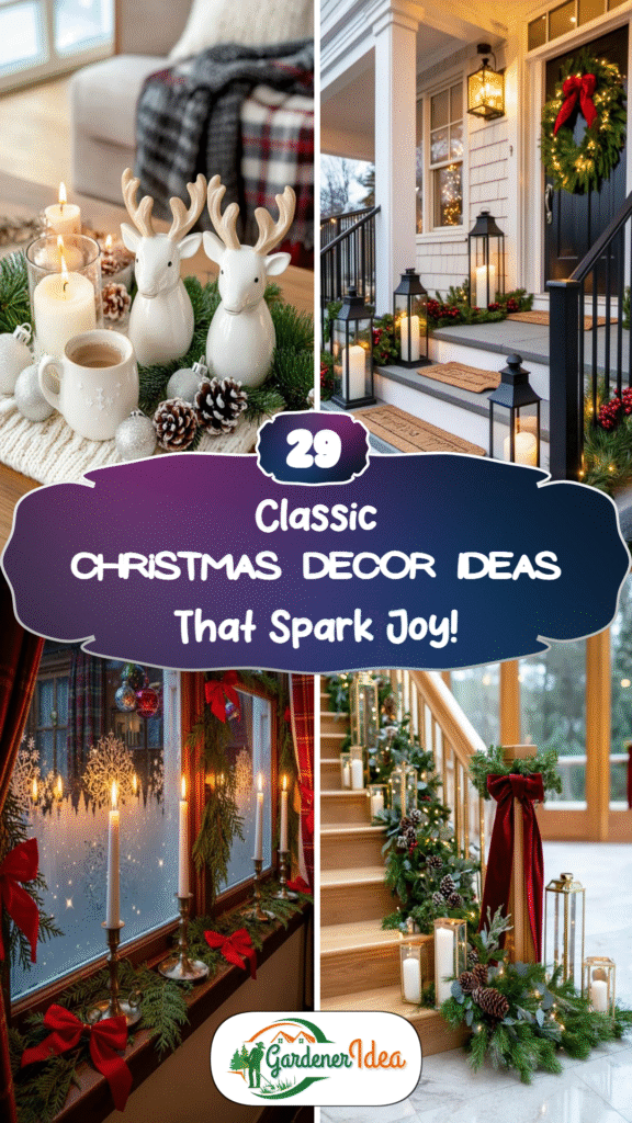 29 Classic Christmas Decor Ideas That Spark Joy!