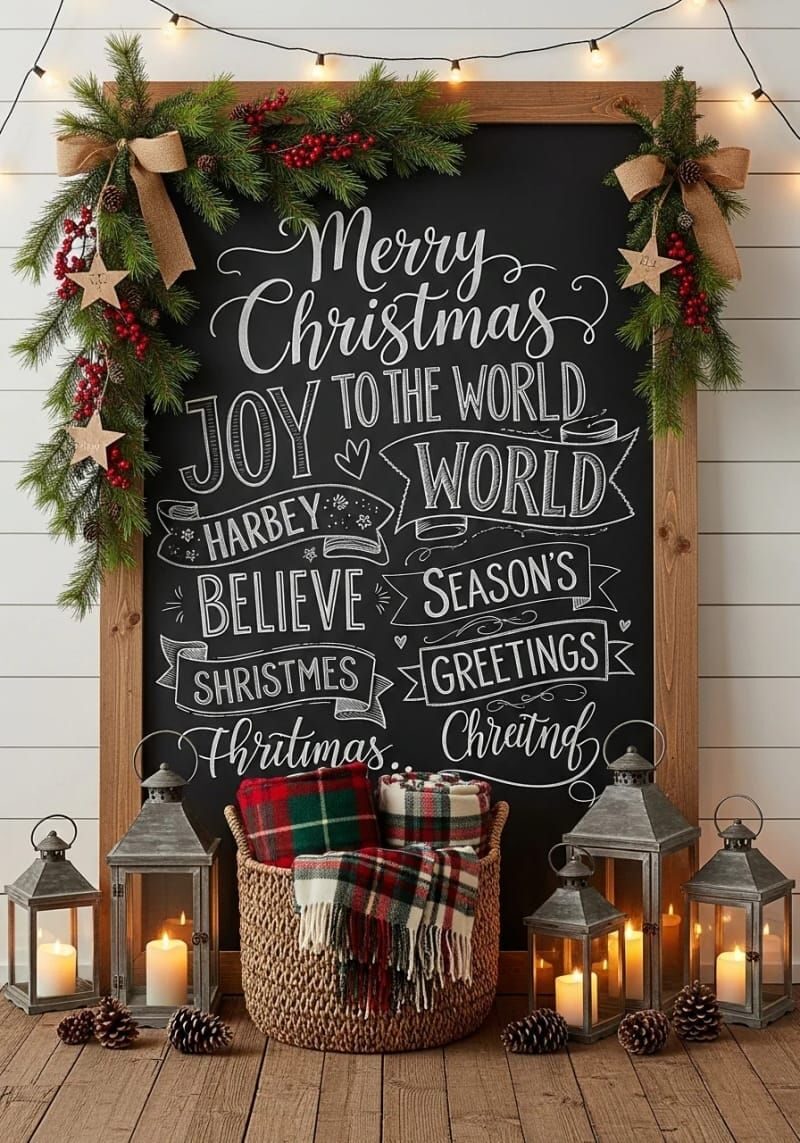 Cozy Up: 31 Rustic Farmhouse Christmas Decor Hacks!