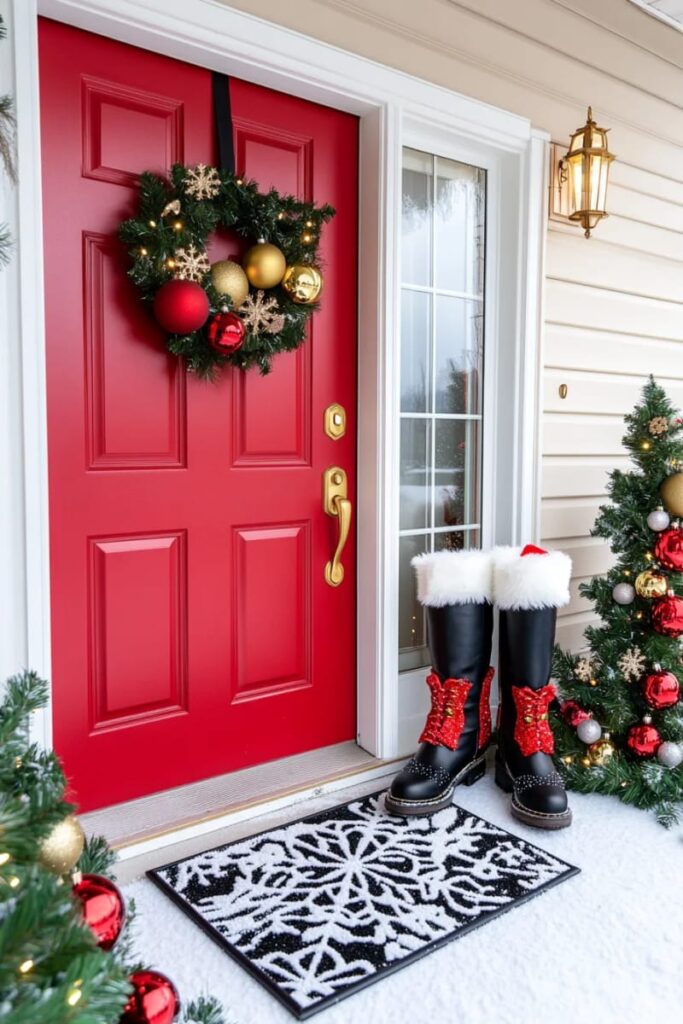 Transform Your Entry: 29 Magical Christmas Door Ideas!
