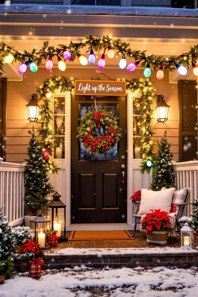 Transform Your Entry: 29 Magical Christmas Door Ideas!