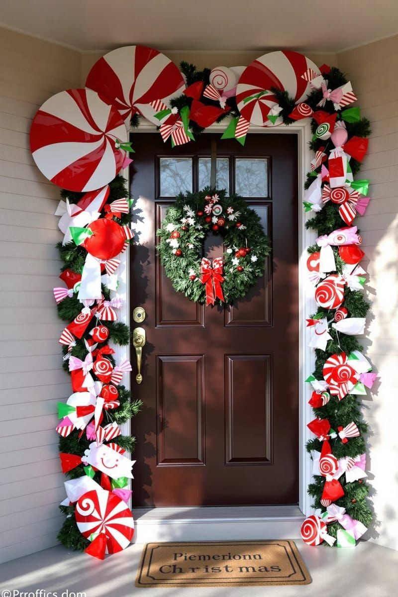 Transform Your Entry: 29 Magical Christmas Door Ideas!