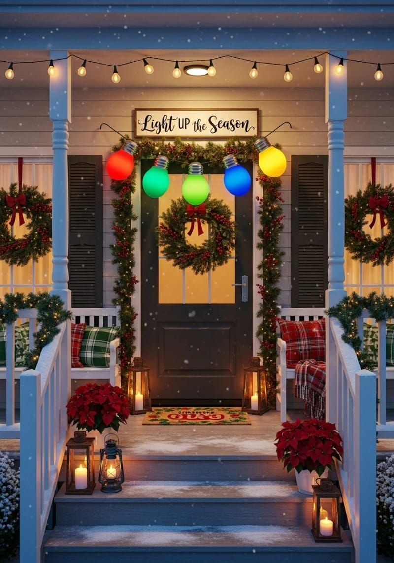 Transform Your Entry: 29 Magical Christmas Door Ideas!