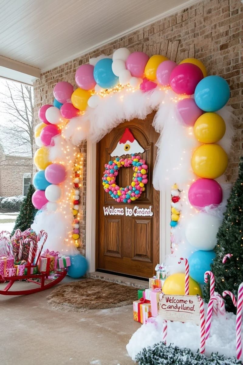 Transform Your Entry: 29 Magical Christmas Door Ideas!