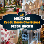 15 Must-See Craft Room Christmas Decor Hacks!