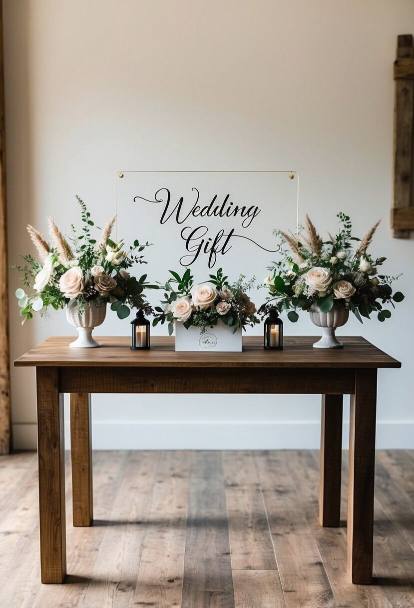 15 Creative Wedding Gift Table Ideas They'll Love!