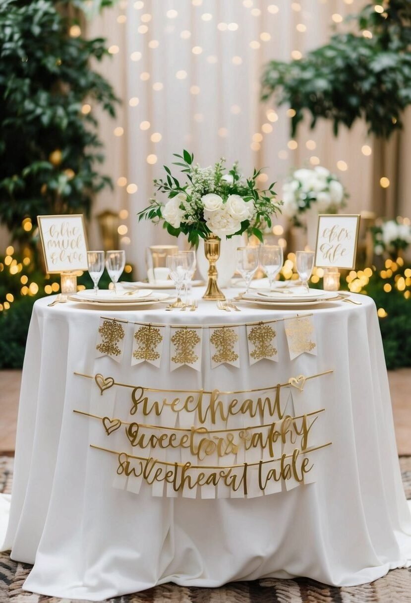 15 Dreamy Sweetheart Table Ideas for Romance!