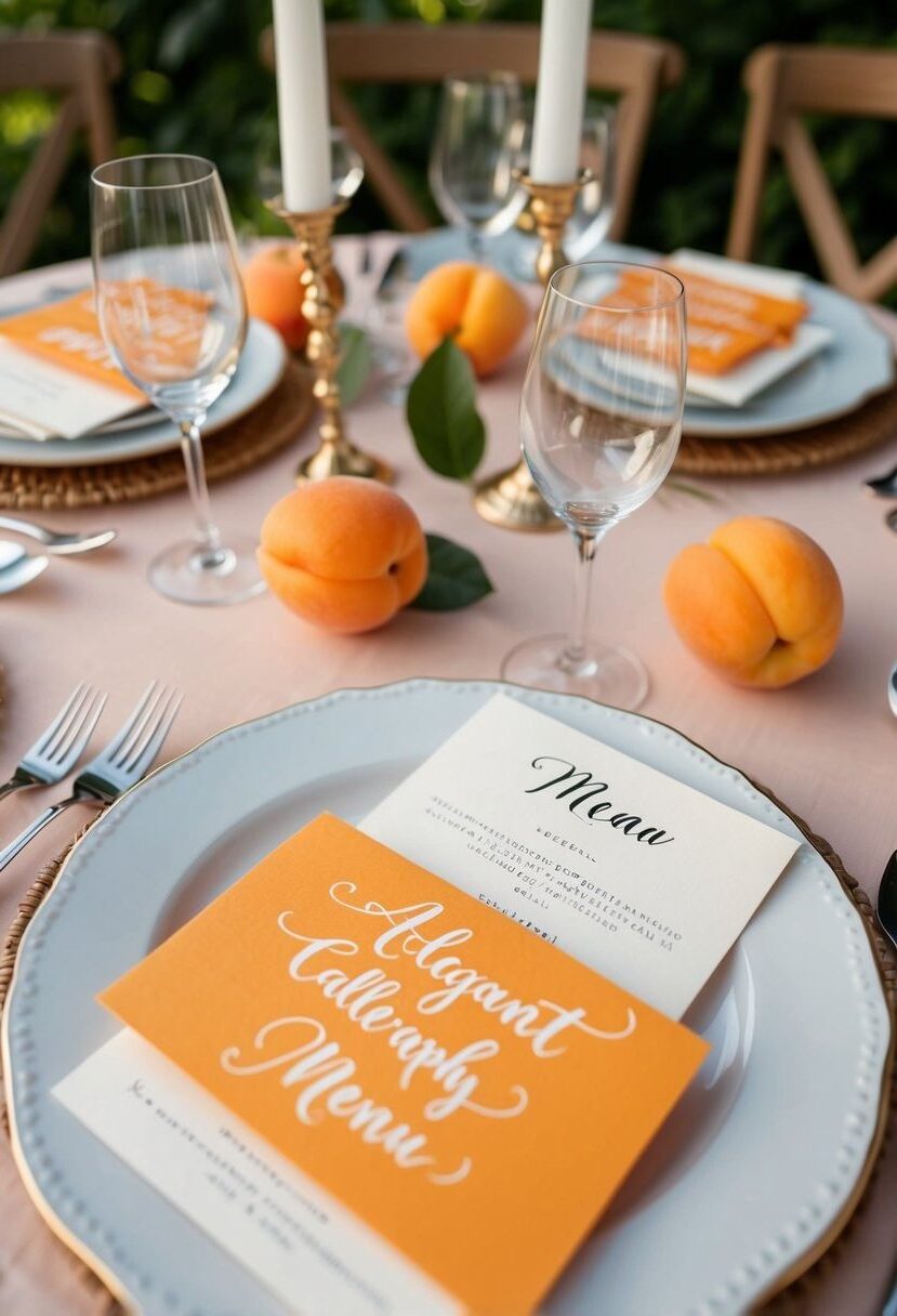 15 Gorgeous Apricot Table Décor Tips for Your Dream Wedding!