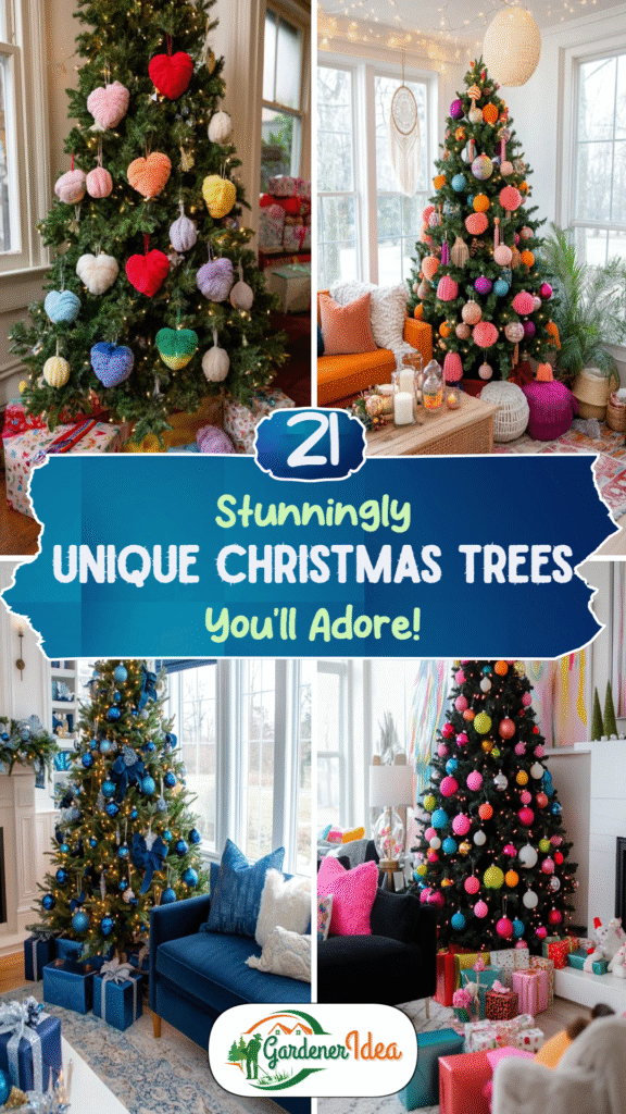 21 Stunningly Unique Christmas Trees You’ll Adore!