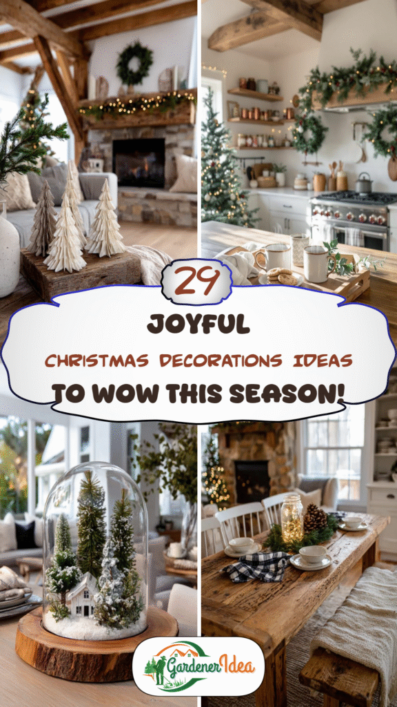 29 Joyful Christmas Decorations Ideas to Wow This Season!
