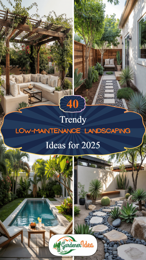 40 Trendy Low-Maintenance Landscaping Ideas for 2026