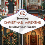 62 Stunning Christmas Wreaths to Wow Your Guests!