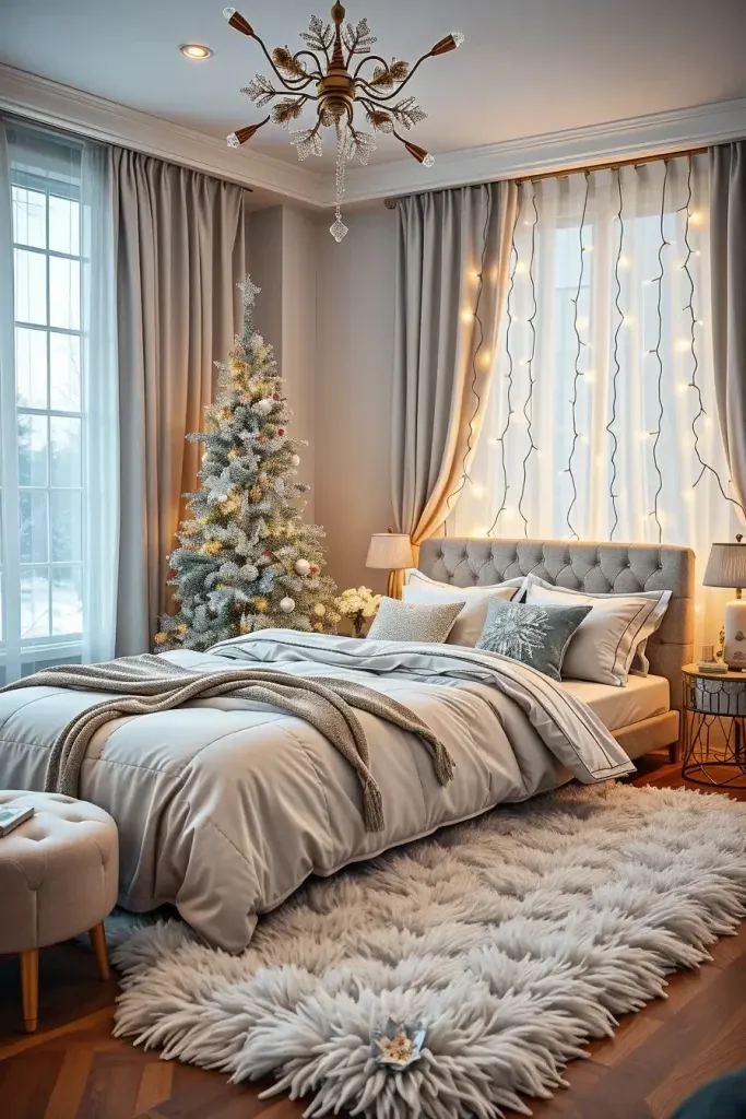62 Stunning Christmas Bedroom Ideas for 2025!