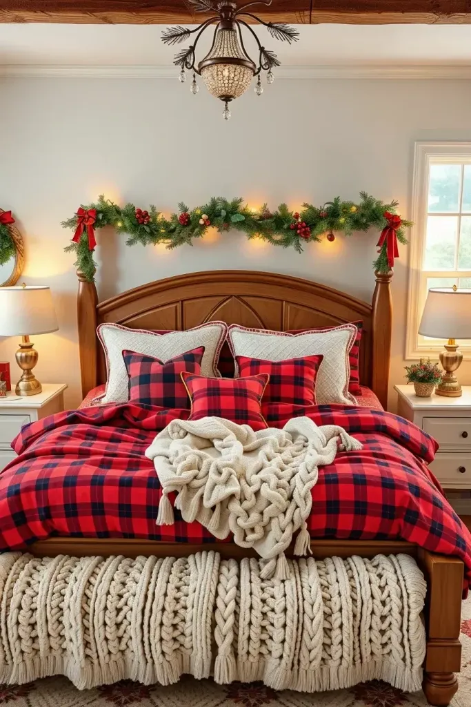 62 Stunning Christmas Bedroom Ideas for 2025!