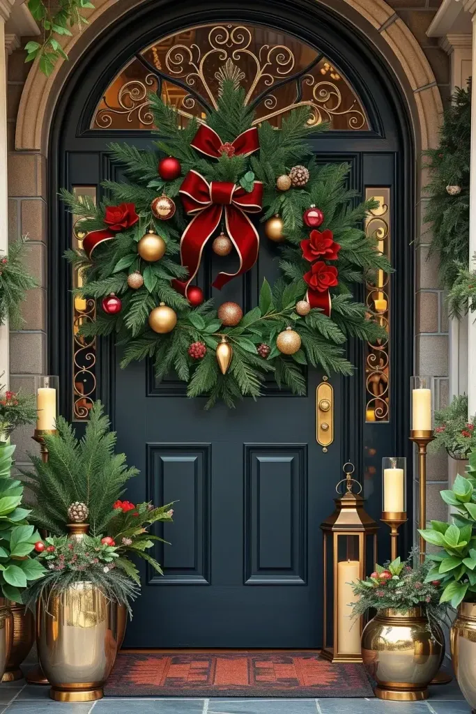 62 Stunning Christmas Wreaths to Wow Your Guests!