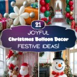 Joyful Christmas Balloon Decor: 21 Festive Ideas!