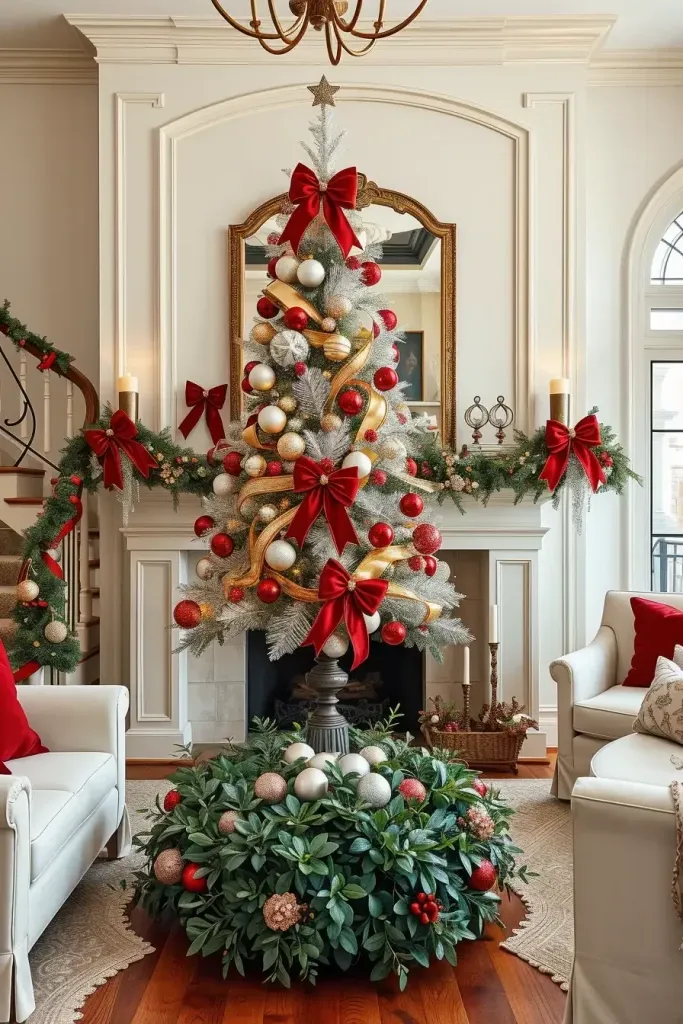 Stunning Red & Silver Christmas Tree Ideas for 2025!