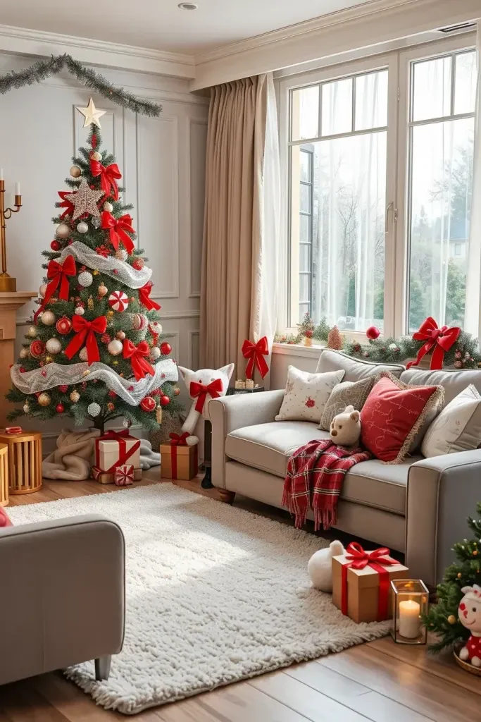 Stunning Red & Silver Christmas Tree Ideas for 2025!