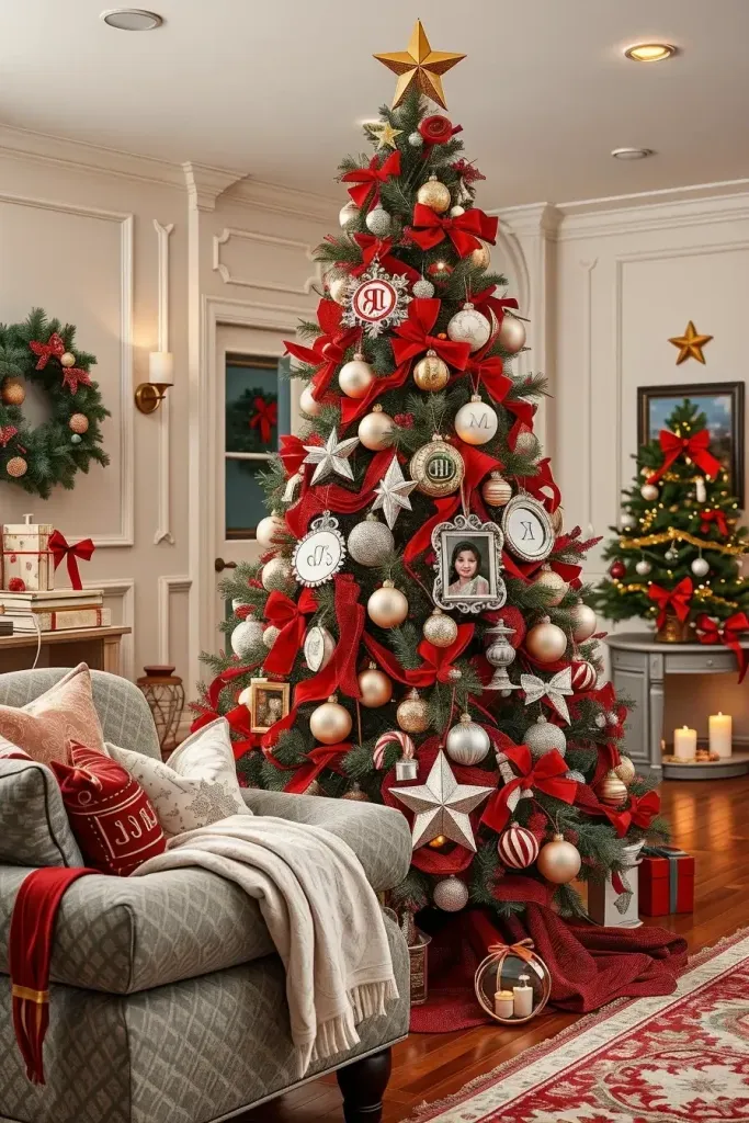 Stunning Red & Silver Christmas Tree Ideas for 2025!