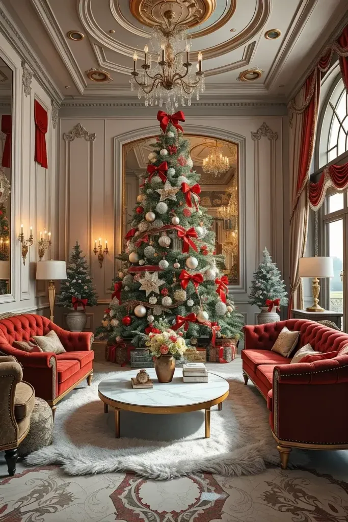 Stunning Red & Silver Christmas Tree Ideas for 2025!