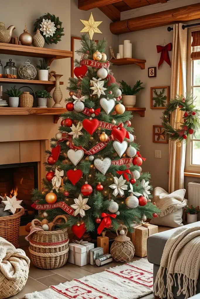 Stunning Red & Silver Christmas Tree Ideas for 2025!