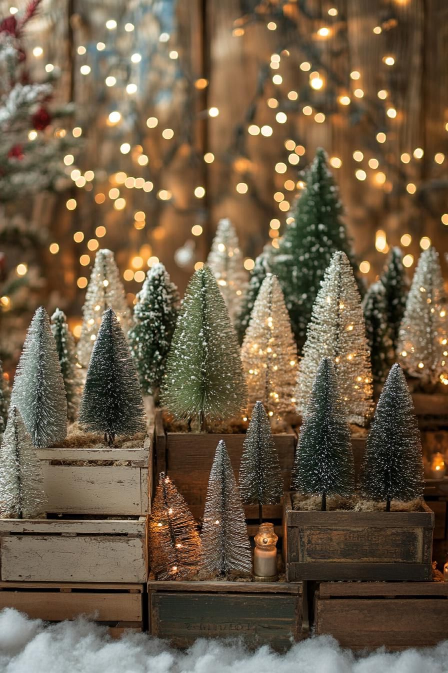 4. Vintage Bottlebrush Tree Decor-0