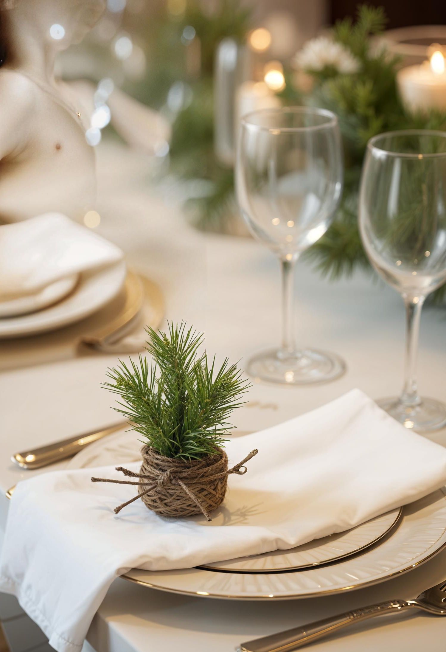 19. Rustic Holiday Table Place Card Holders-0