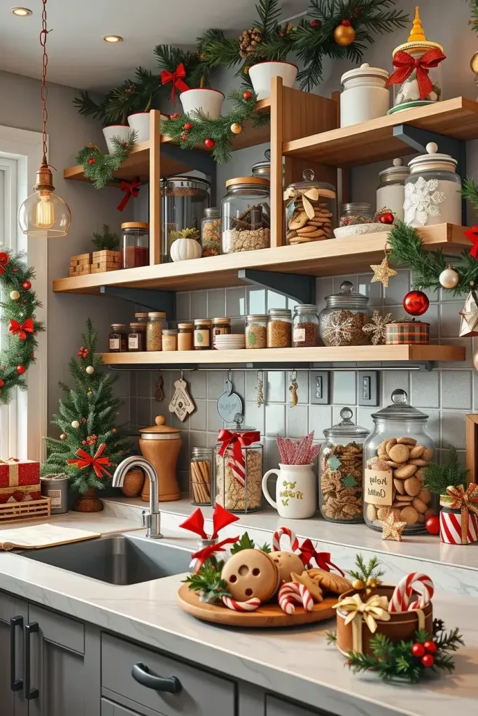 Transform Your Kitchen: 65 Festive Christmas Ideas!